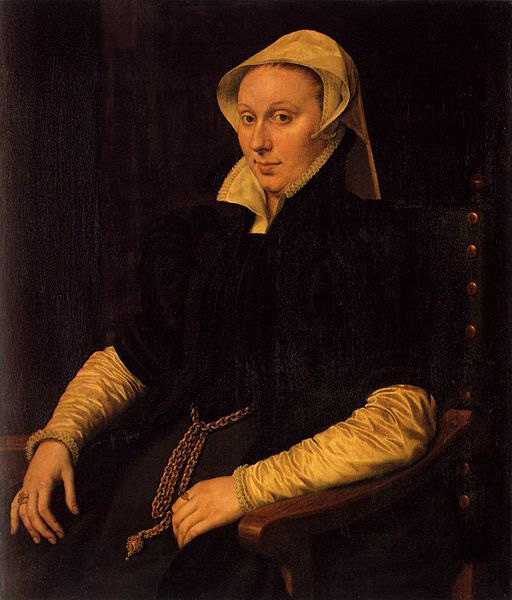 Anthonis Mor Portrait of Anne Fernely